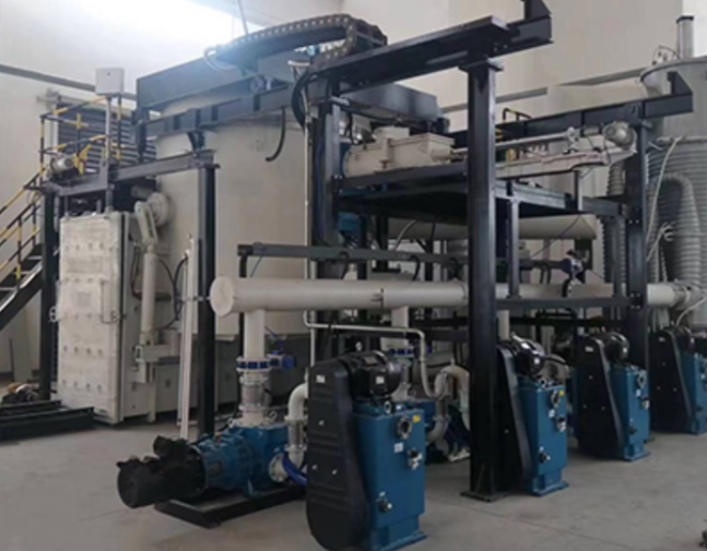 Vacuum induction melting VIM furnace at Baoya Alloy - advanced nickel alloy melting equipment