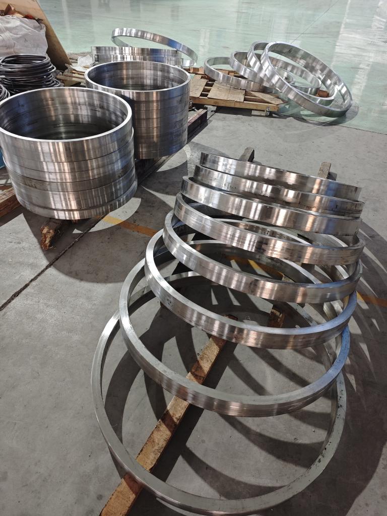 Nickel alloy round bar and flange products from Baoya Alloy